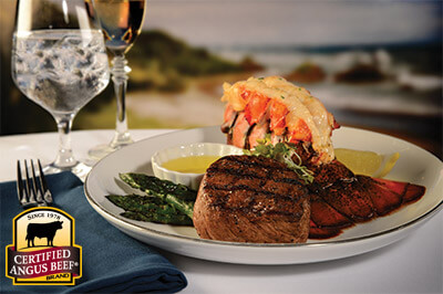 Turf & Surf recipe provided by the Certified Angus Beef® brand.