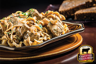 Slow Cooker Stroganoff recipe provided by the Certified Angus Beef® brand.