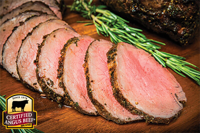 Cider Marinated Top Sirloin Roast recipe provided by the Certified Angus Beef® brand.