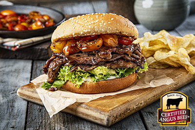 Shaved Ribeye BLT recipe provided by the Certified Angus Beef® brand.