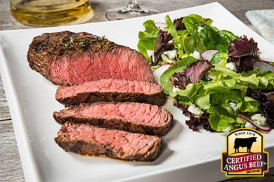 Fresh Herb Marinated Steak recipe provided by the Certified Angus Beef® brand.