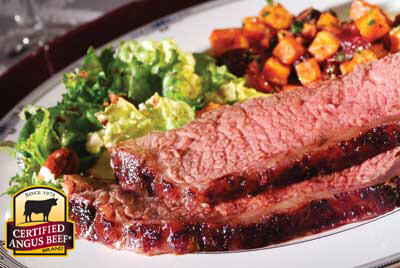 Sweet Cherry and Chipotle Strip Roast recipe provided by the Certified Angus Beef® brand.