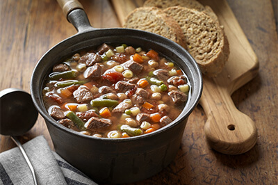 Lazy Day Beef & Vegetable Soup recipe provided by the Certified Angus Beef® brand.