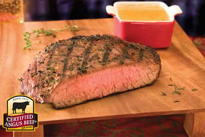 Asian Flank Steak with Beer Reduction Sauce