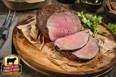 Moroccan Spiced Sirloin Roast recipe provided by the Certified Angus Beef® brand.