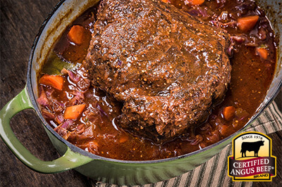 German Pot Roast recipe provided by the Certified Angus Beef® brand.