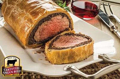 Beef Wellington recipe provided by the Certified Angus Beef® brand.