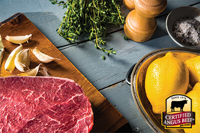 London Broil Marinade recipe provided by the Certified Angus Beef® brand.