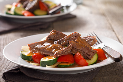 After-Work Beef Pot Roast recipe provided by the Certified Angus Beef® brand.