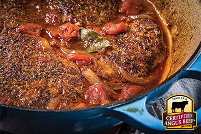 Swiss Steak recipe provided by the Certified Angus Beef® brand.