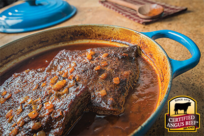 Barbecue Braised Brisket recipe provided by the Certified Angus Beef® brand.