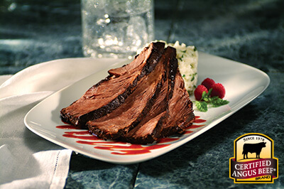 Short Ribs with Raspberry Barbecue Sauce recipe provided by the Certified Angus Beef® brand.