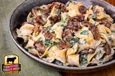Creamy Ranch Beef and Noodles  recipe provided by the Certified Angus Beef® brand.