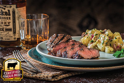 Herb Marinated Top Sirloin Steak recipe provided by the Certified Angus Beef® brand.