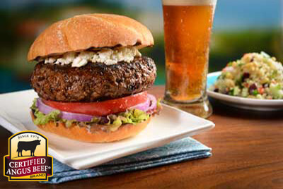 Big Greek Burger recipe provided by the Certified Angus Beef® brand.