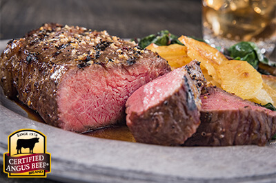 Strip Steaks with Classic Steak Rub recipe provided by the Certified Angus Beef® brand.