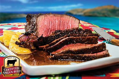 Pineapple Teriyaki London Broil recipe provided by the Certified Angus Beef® brand.
