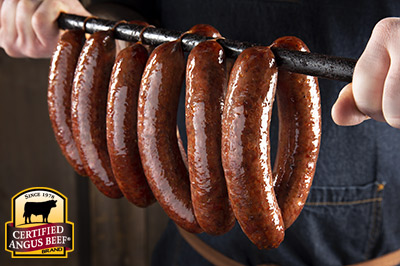 Texas Smoked Hot Links recipe provided by the Certified Angus Beef® brand.