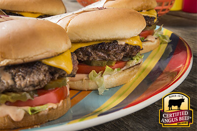 Classic Griddle Burgers with Special Sauce recipe provided by the Certified Angus Beef® brand.