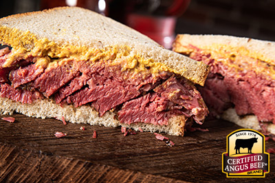 Montreal Smoked Beef  recipe provided by the Certified Angus Beef® brand.