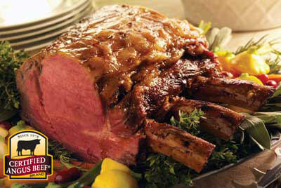 Celebration Ribeye Roast recipe provided by the Certified Angus Beef® brand.
