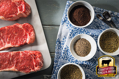 Mediterranean Rub recipe provided by the Certified Angus Beef® brand.