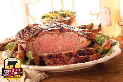 New York Strip Roast recipe provided by the Certified Angus Beef® brand.