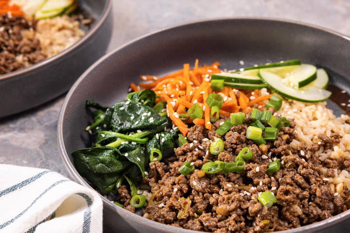 Korean Ground Beef Bowl