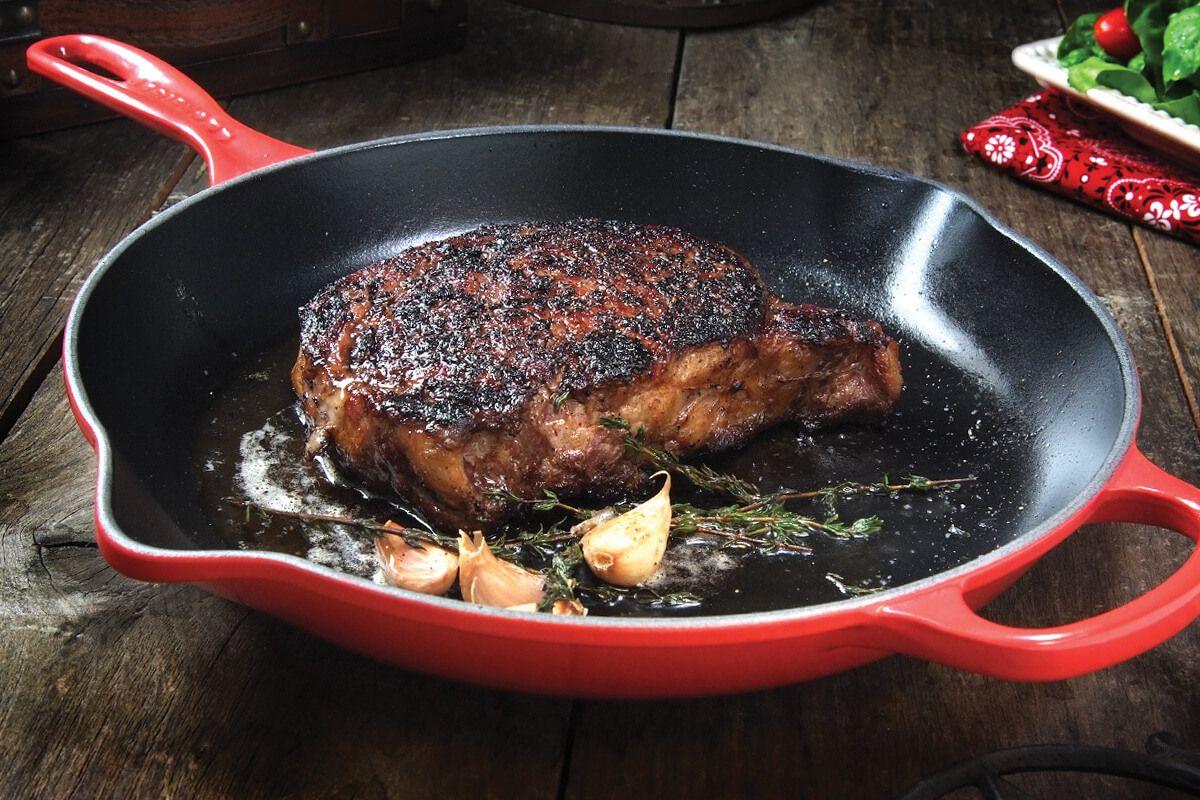 Pan-Seared Ribeye Steak Recipe