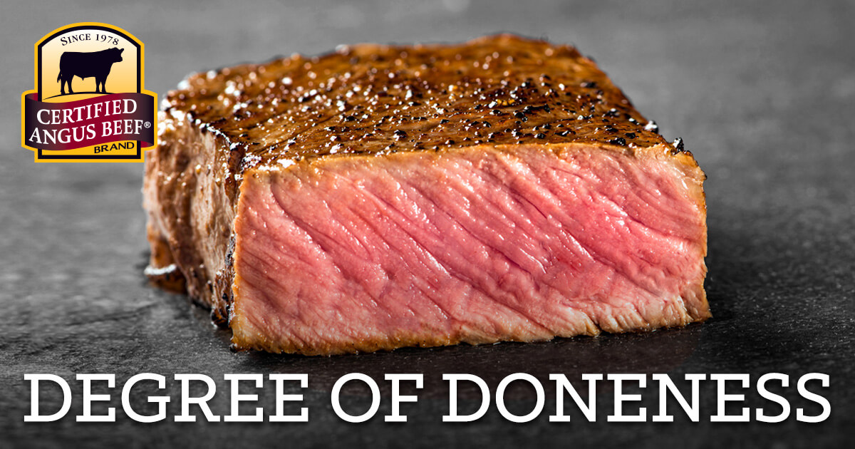 Degree Of Doneness Rare Medium Rare Or Well Steak Its In The Cooking Temp
