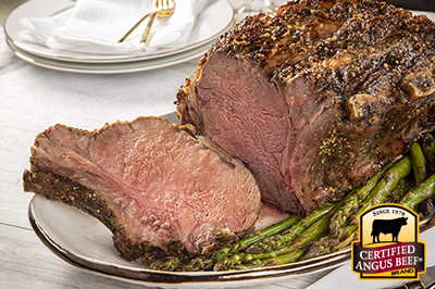 Reverse Sear Prime Rib recipe provided by the Certified Angus Beef® brand.
