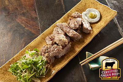 Shio Koji Marinated Steak Bites  recipe provided by the Certified Angus Beef® brand.