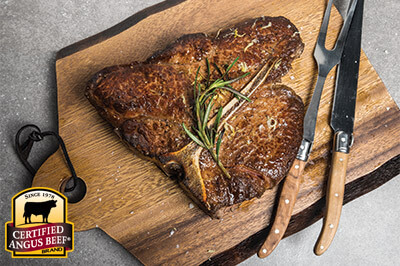 Family-Style Porterhouse recipe provided by the Certified Angus Beef® brand.