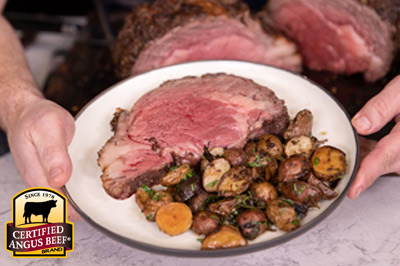 Perfect Prime Rib 2.0  recipe provided by the Certified Angus Beef® brand.