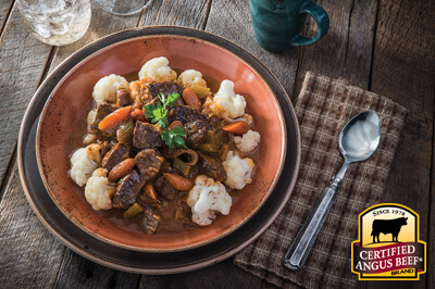 Hearty Beef Stew recipe provided by the Certified Angus Beef® brand.