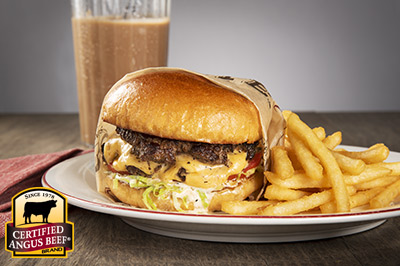 Classic Smashed Burger recipe provided by the Certified Angus Beef® brand.