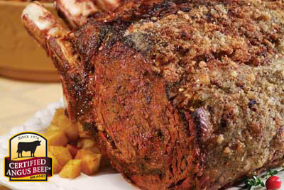 Standing Ribeye Roast recipe provided by the Certified Angus Beef® brand.