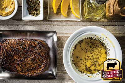 Parisian Pizzazz Marinade recipe provided by the Certified Angus Beef® brand.