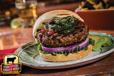 Southwestern Gambler Burger recipe provided by the Certified Angus Beef® brand.