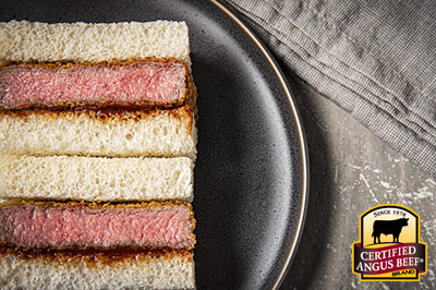 Beef Katsu Cutlet Sandwich  recipe provided by the Certified Angus Beef® brand.