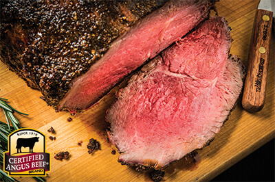 Peppery Dijon Rosemary Roast recipe provided by the Certified Angus Beef® brand.