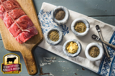 Herb Bouquet Rub recipe provided by the Certified Angus Beef® brand.