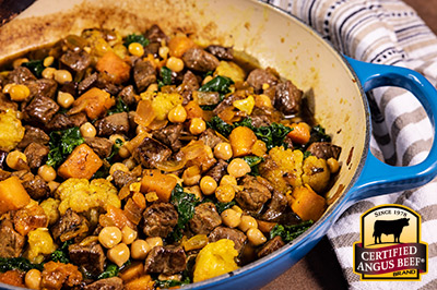 Moroccan Beef Bowl  recipe provided by the Certified Angus Beef® brand.