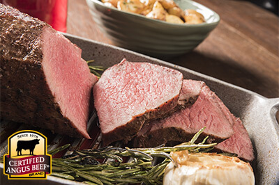 Cider and Chili Marinated Eye of Round Roast recipe provided by the Certified Angus Beef® brand.