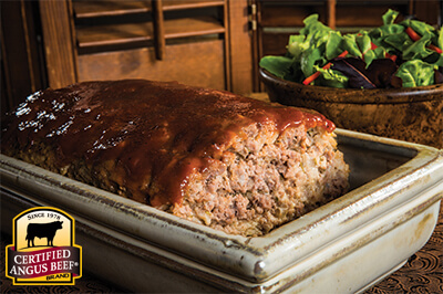 Rancher Family Barbecue Meatloaf recipe provided by the Certified Angus Beef® brand.