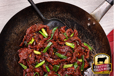 Mongolian Beef Stir Fry recipe provided by the Certified Angus Beef® brand.