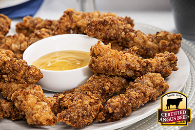 Country Fried Steak Fingers recipe provided by the Certified Angus Beef® brand.