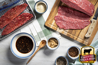 Classic Beef Jerky recipe provided by the Certified Angus Beef® brand.
