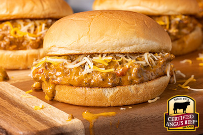 Queso Sloppy Joes  recipe provided by the Certified Angus Beef® brand.