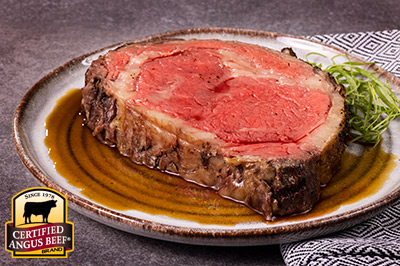 Sous Vide Prime Rib recipe provided by the Certified Angus Beef® brand.